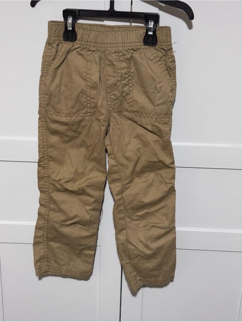 Circo Tan Elastic Waist Twill Pants